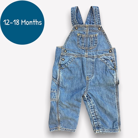 GAP Other - Baby Gap Denim Overalls Size 12-18 Months